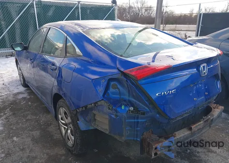 2016 Honda Civic Lx из США, поврежденный, VIN 19XFC2F56GE074380